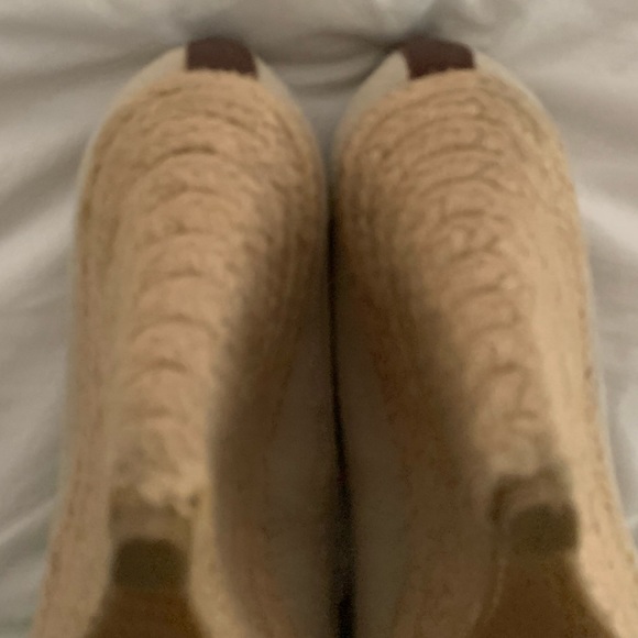 MICHAEL KORS LINEN espadrille wedges womens size 10 - Picture 6 of 15